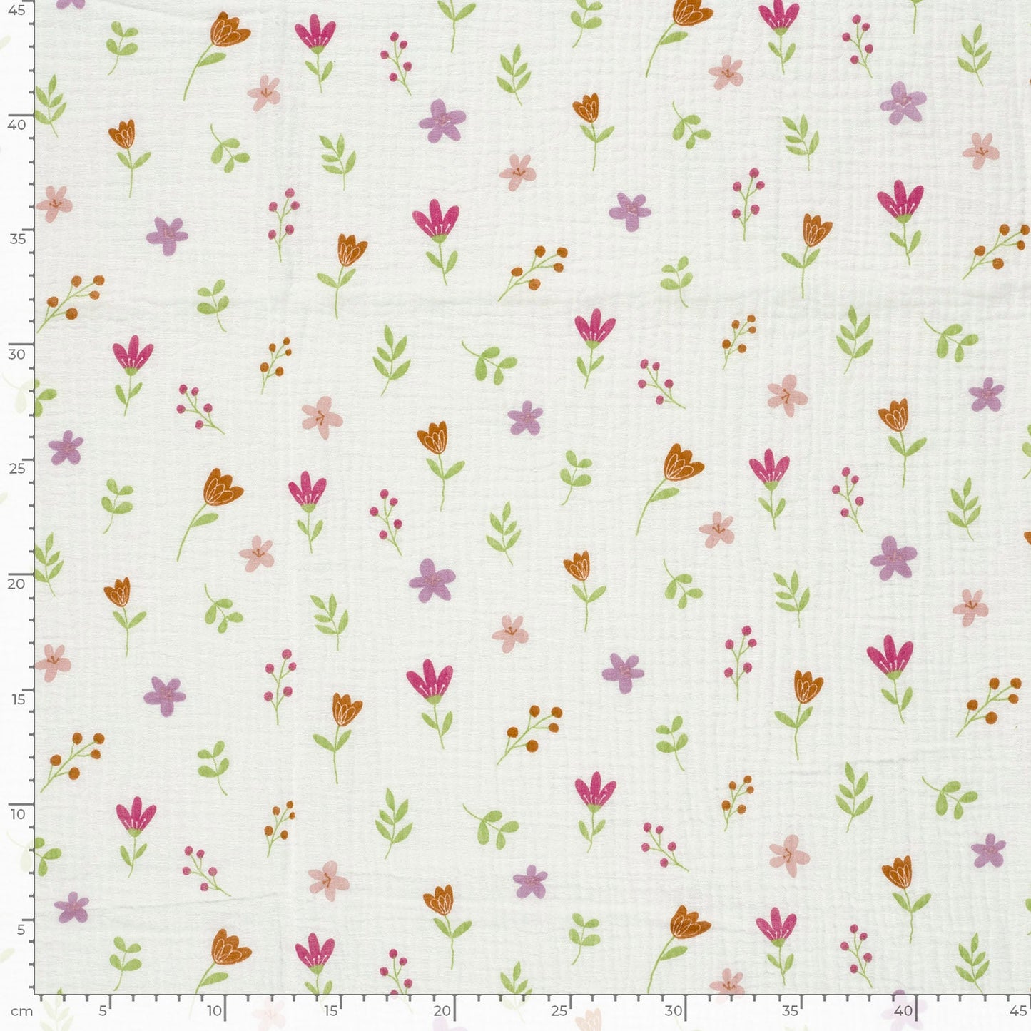 Musselin - Blumenwiese