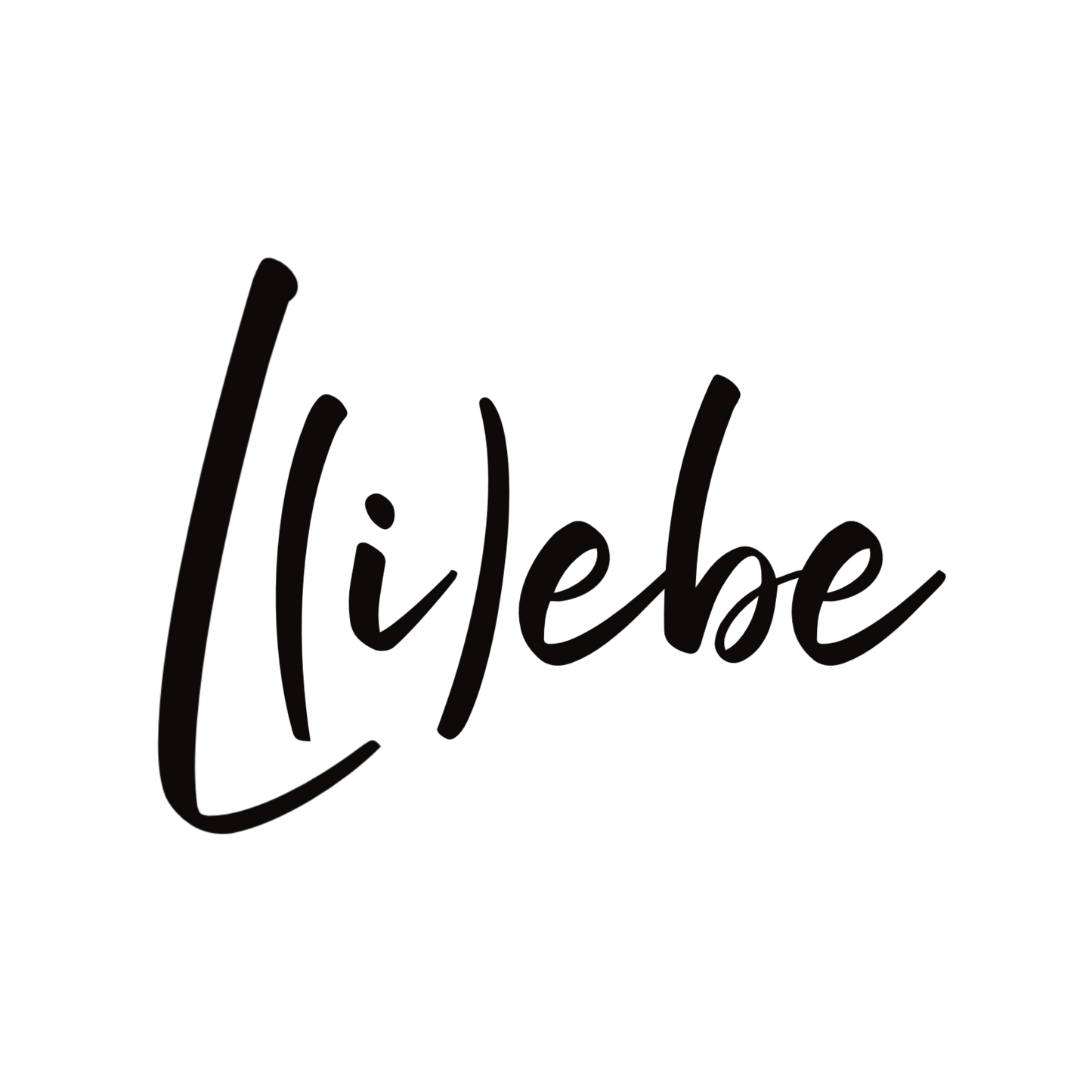 Bügelbild L(i)ebe