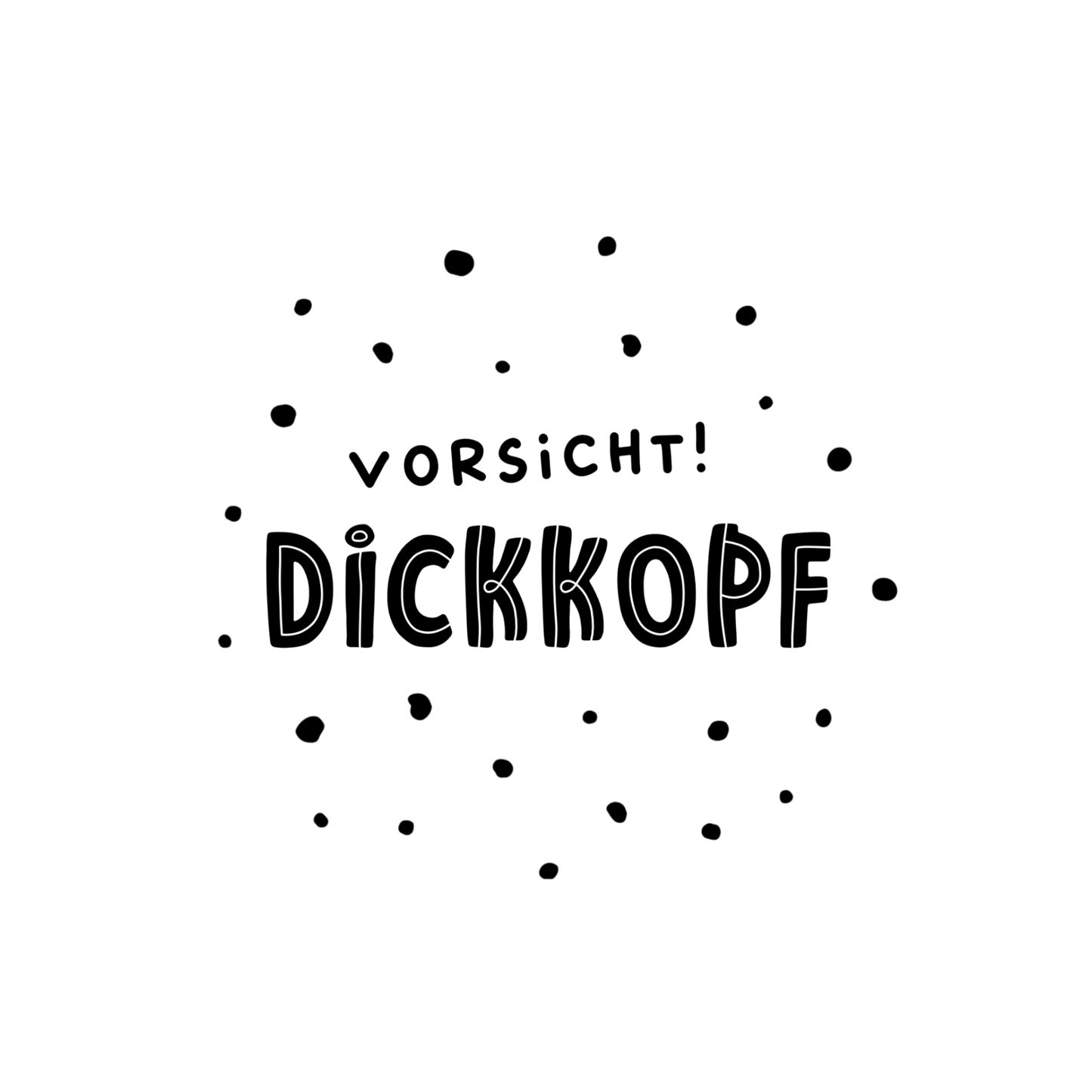 Bügelbild Dickkopf 2