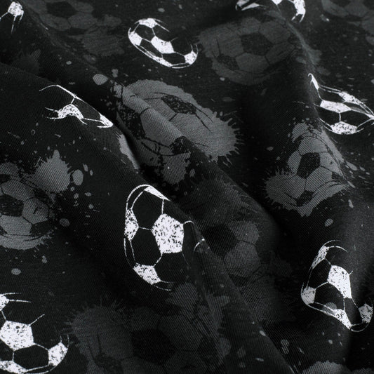 Fußball Schwarz - Jersey