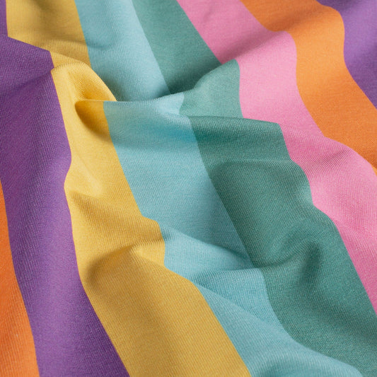 Pastell Streifen - French Terry