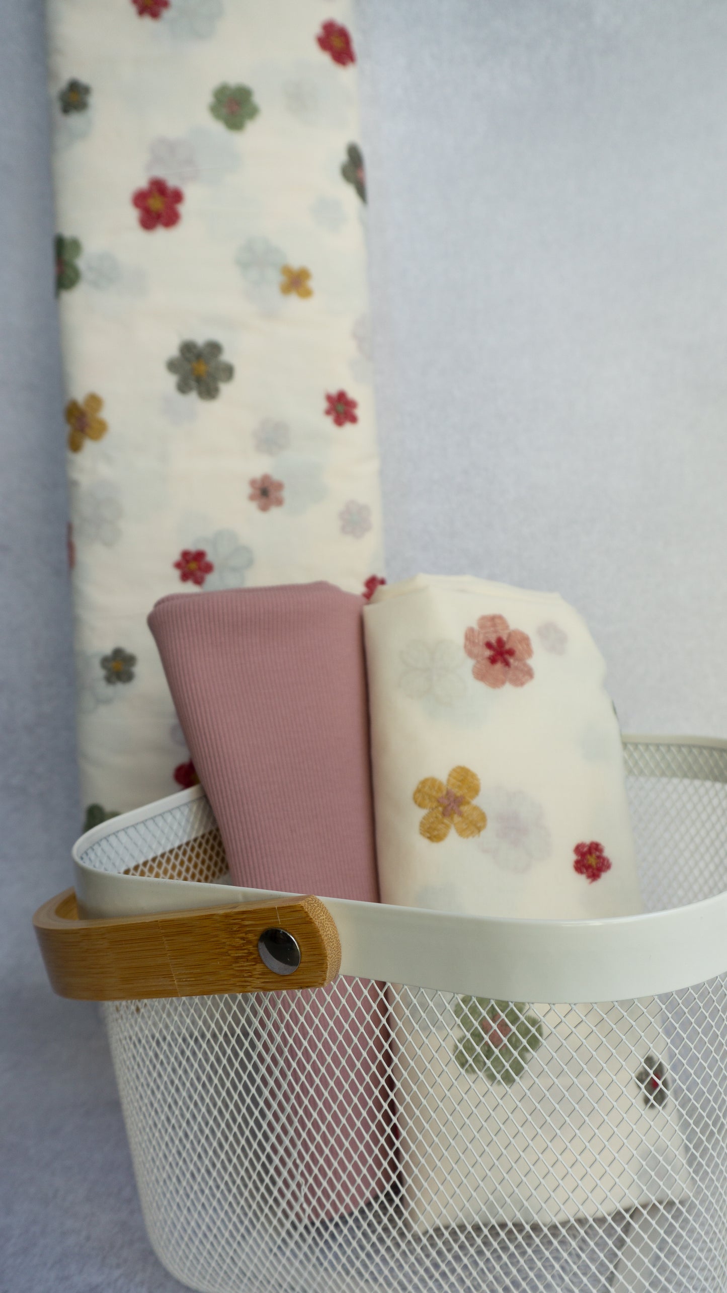 Webware Blumen - Gestickt