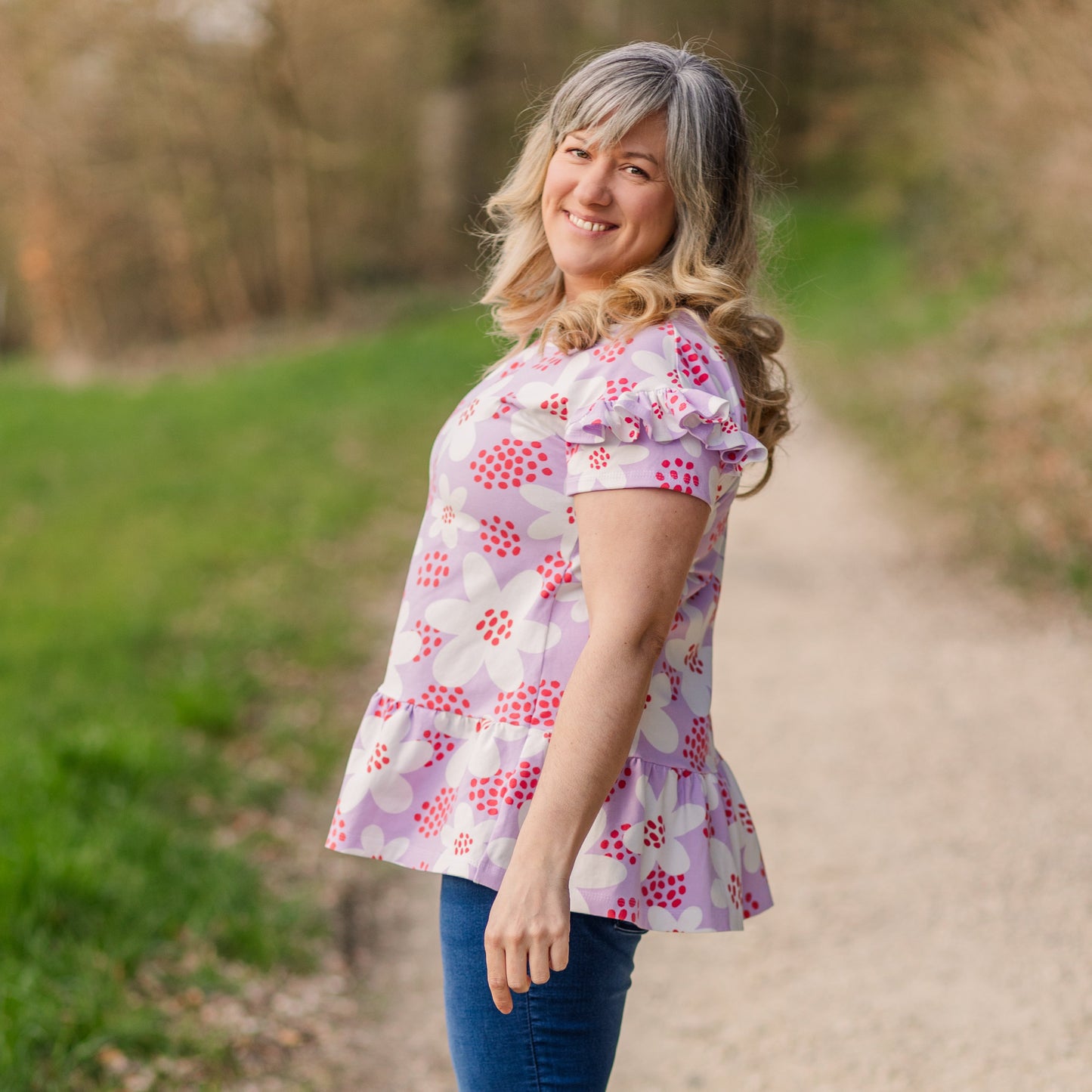 Lila Blumen - Jersey