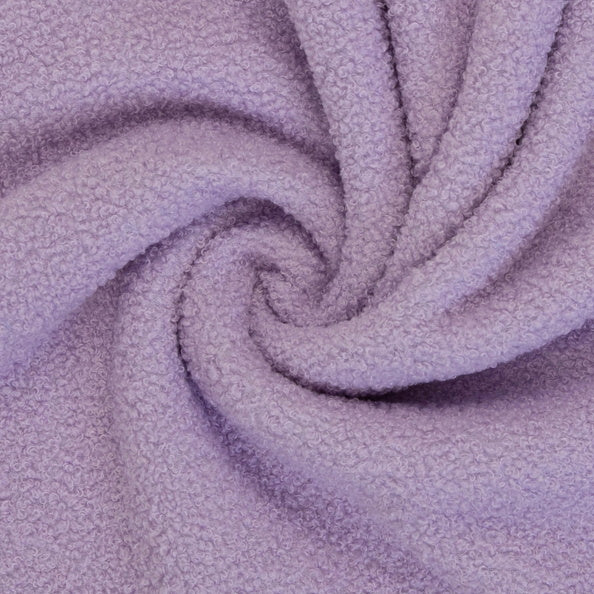 Teddyboucle-Fleece Flieder