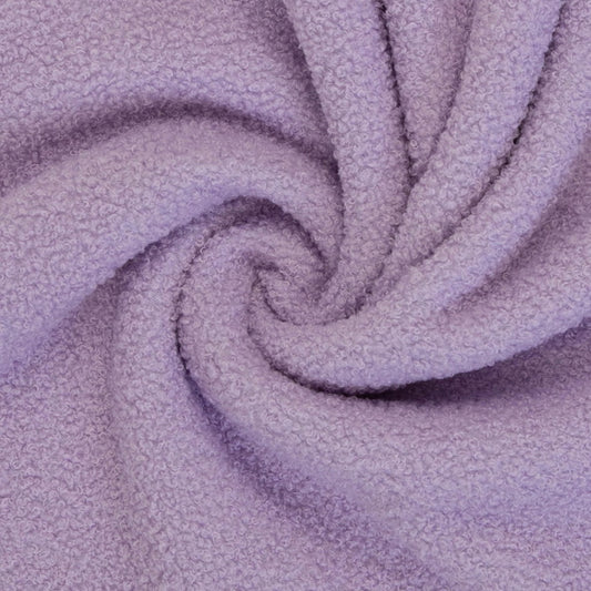 Teddyboucle-Fleece Flieder