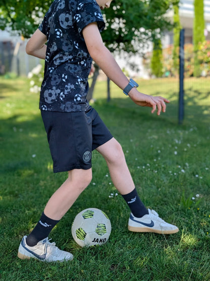 Fußball Schwarz - Jersey