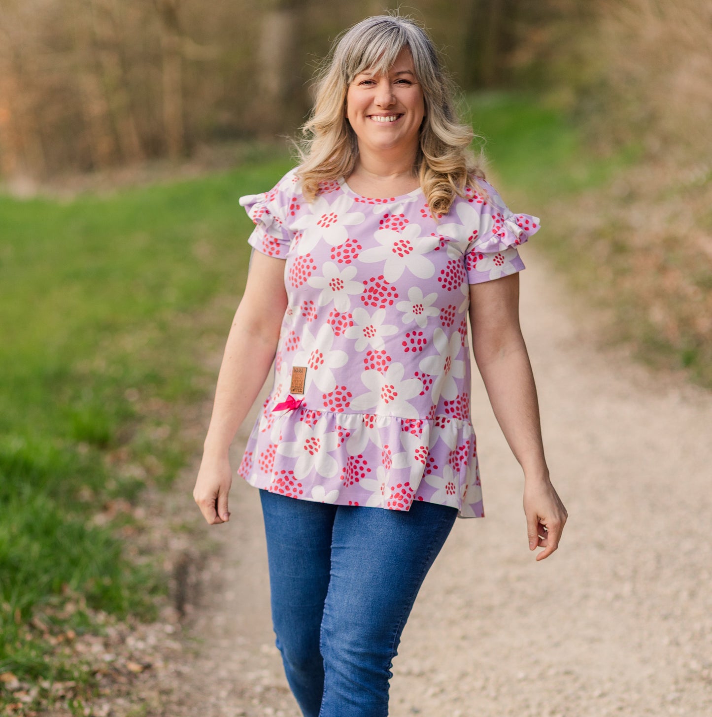 Lila Blumen - Jersey