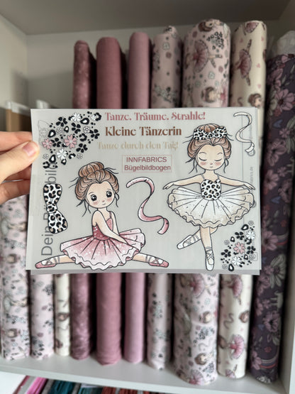 Bügelbildbogen - Prima Ballerina