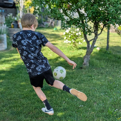 Fußball Schwarz - Jersey