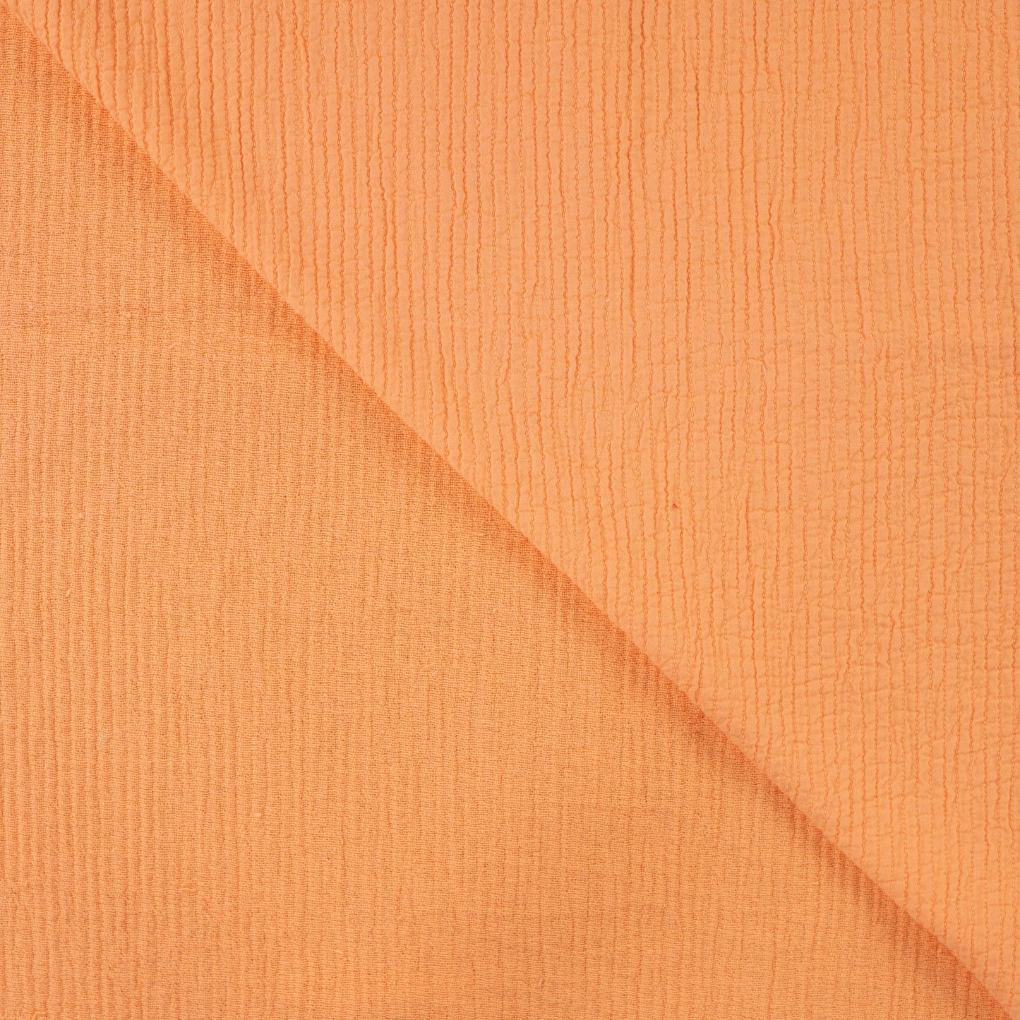 Seersucker Uni Orange