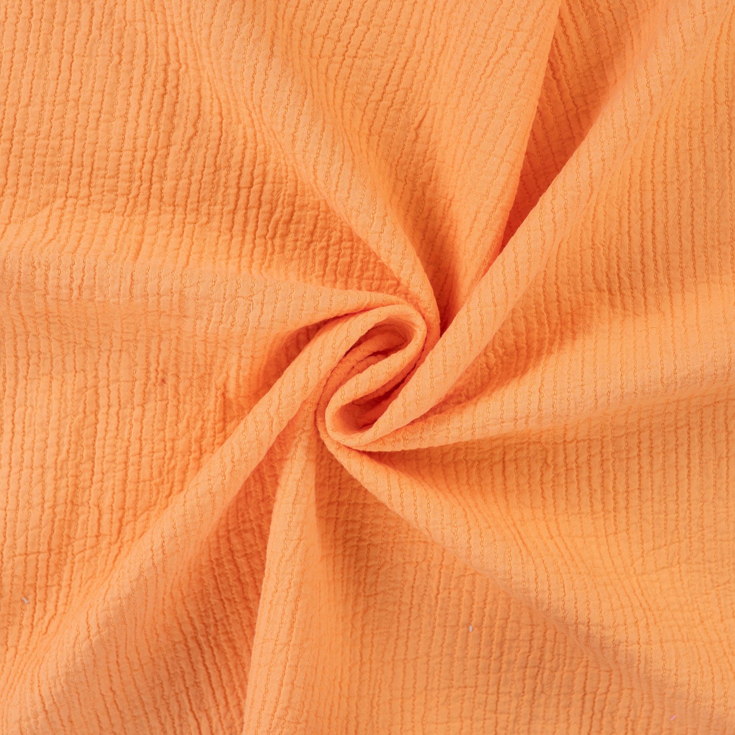 Seersucker Uni Orange