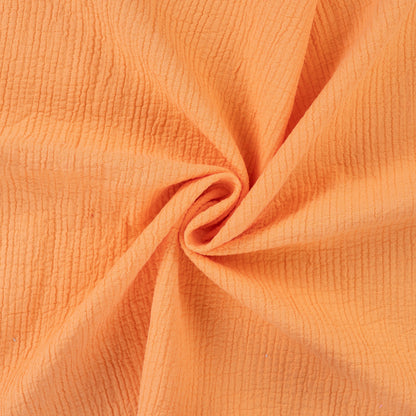 Seersucker Uni Orange