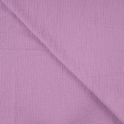 Seersucker Uni Lila